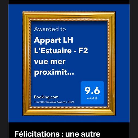 Appart Lh L'Estuaire - F2 Vue Mer Proximite Plage Гавр Экстерьер фото