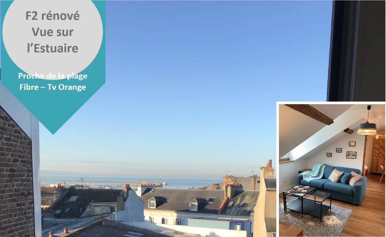 Appart Lh L'Estuaire - F2 Vue Mer Proximite Plage Гавр Экстерьер фото
